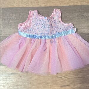 Pink and Blue build a bear dress
